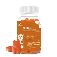 Zenius Pickled Mango Multivitamin Gummies for Delicious Daily Booster (Pickled Mango Flavor) - Zenius India