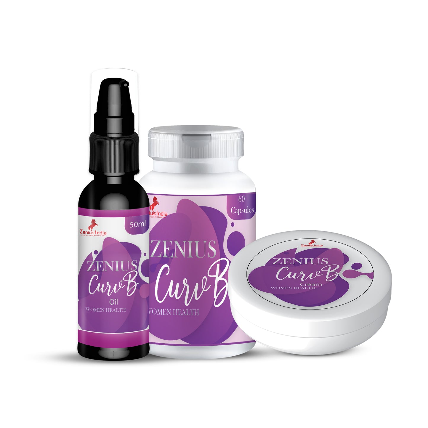 Zenius Curv B Brest Reduction Combo for Women's Helps To Reduce heavy Breast - Zenius India