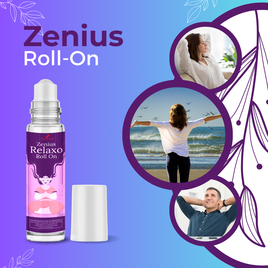 Zenius Relaxo Roll-On , - Zenius India