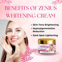 Zenius Whitening Cream | Face cream for dry skin-50G Cream - Zenius India