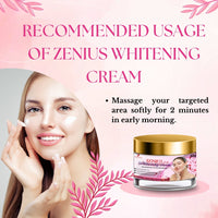 Zenius Whitening Cream | Face cream for dry skin-50G Cream - Zenius India