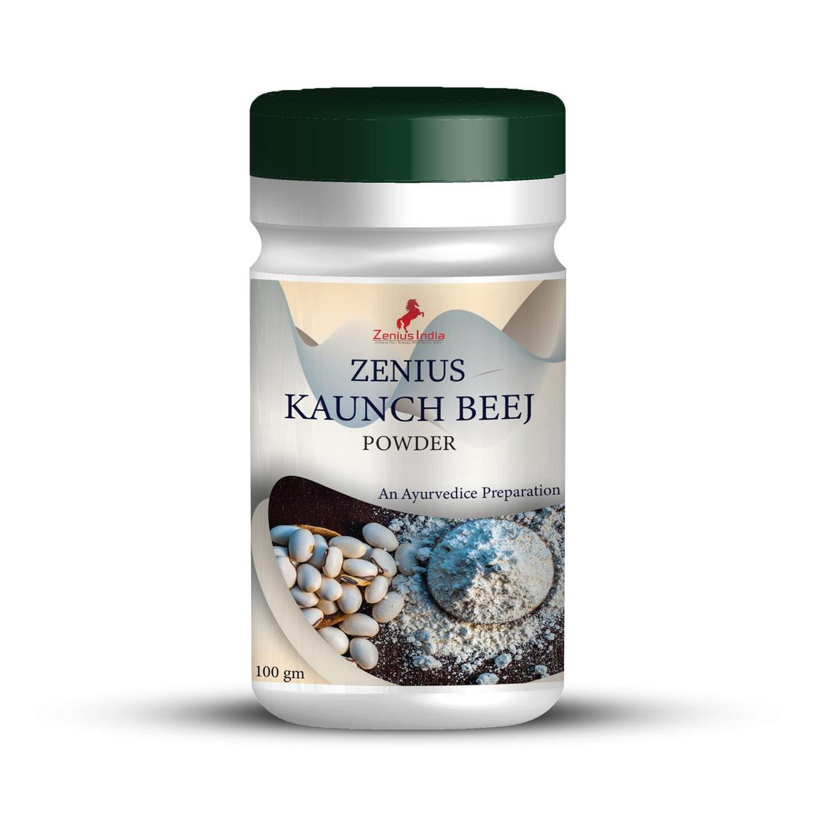 Zenius Kaunch Beej Powder for Sperm Count Increase Medicine - 100g - Zenius India