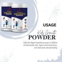 Zenius Kids Growth Powder for Kids Energy Power Supplements for Kids - Zenius India