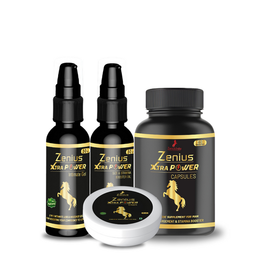 Zenius Xtra Power Ultimate Kit for Men Stamina and Strength Power