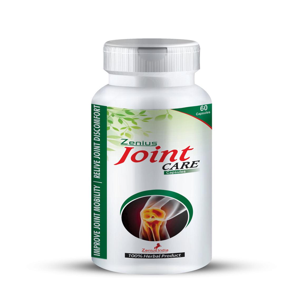 Zenius Joint Care Capsule for Joint Pain Relief & Joint Support SuppleZenius Joint care capsule is one of its kind, powerful and long-term benefit providing the herbal combination. It is highly beneficial for joint pain, muscles pain, General WellnessZenius IndiaJoint Pain Relief & Joint Support Supplement - 60 Capsules