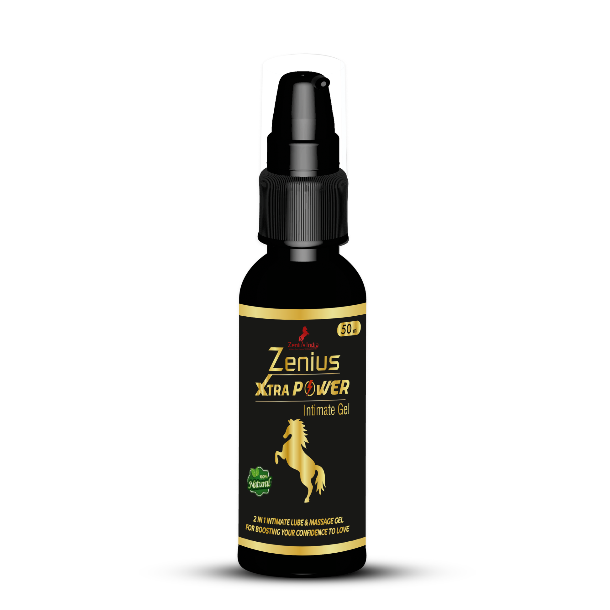 Zenius Xtra Power Sensual Gel for Men Long Time & Penis Enlargement - Zenius Xtra Power Gel is used to help manage the testosterone levels in the body and improve sexual function in men. It may also aid in strengthening your libido, prSexual WellnessZenius IndiaMen Long Time & Penis Enlargement - 50ML