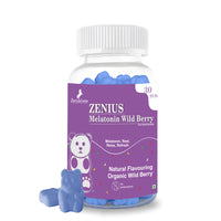 Zenius Melatonin Gummies for Restful Sleep (Wild Berry Flavour) - Zenius India