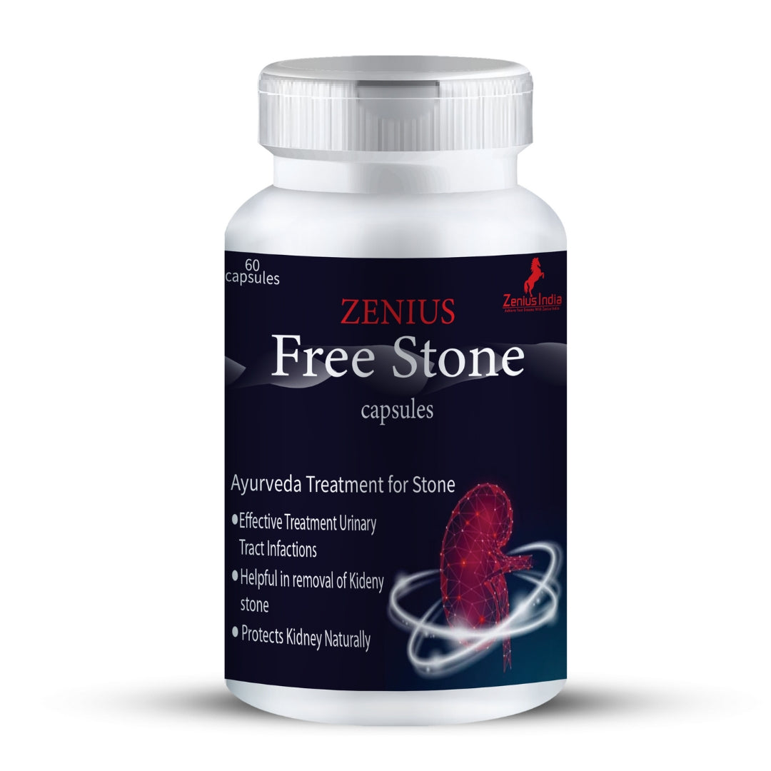 Zenius Free Stone Capsule for Kidney Stone Removal and Pain Relief Capsule - Zenius India