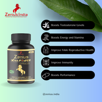 Zenius Xtra Power Capsule for Sensual Capsule for Men - 60 Capsules - Zenius India