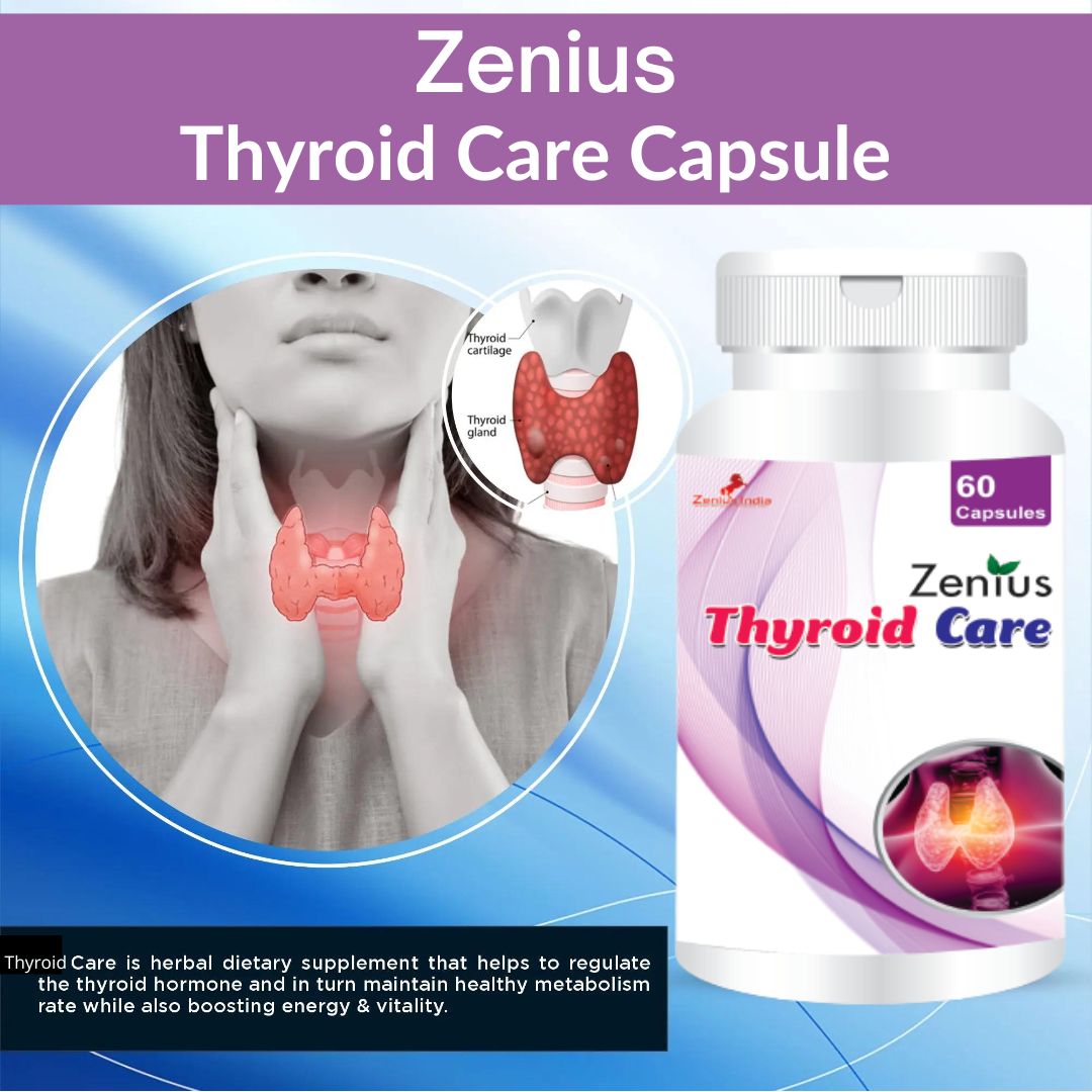 Zenius Thyroid Care Capsule for Thyroid and Hypothyroidism Support - Zenius India