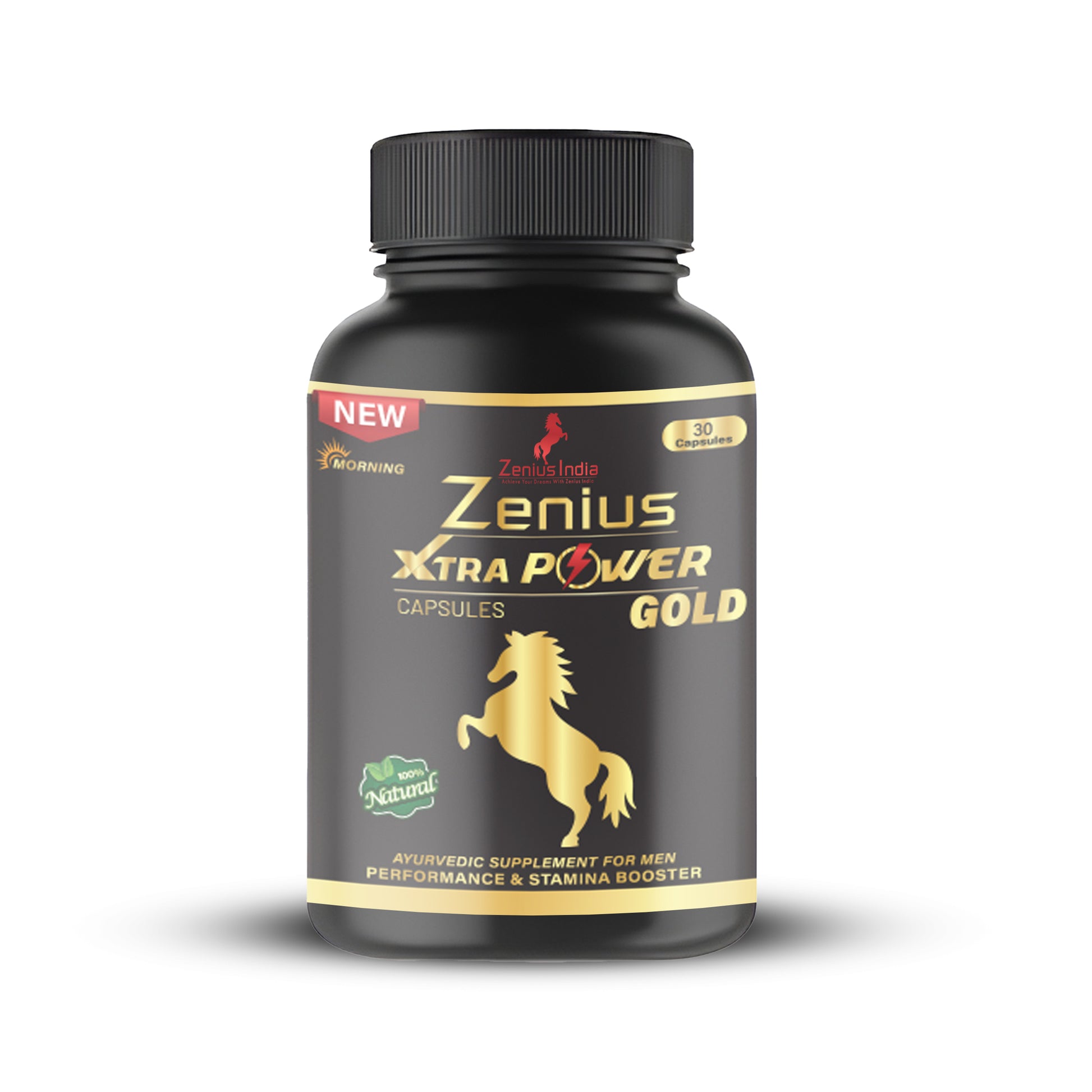 Zenius Xtra Power Gold Capsule Morning - 30 Capsules - Zenius India