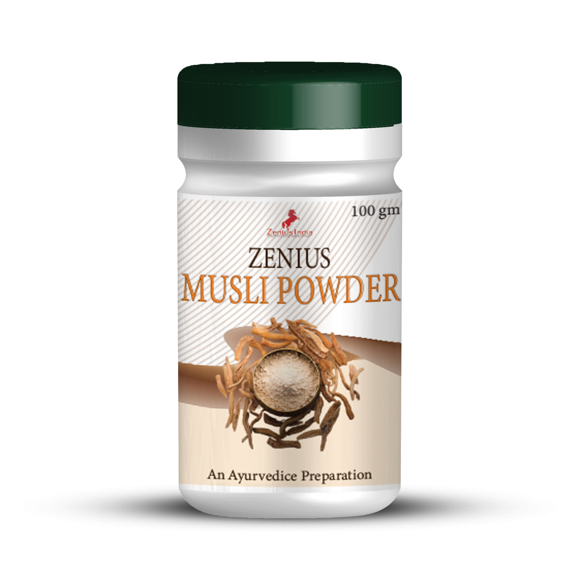 Zenius Musli Powder for Vitality and Vigour Power, Stamina Booster - 100g - Zenius India