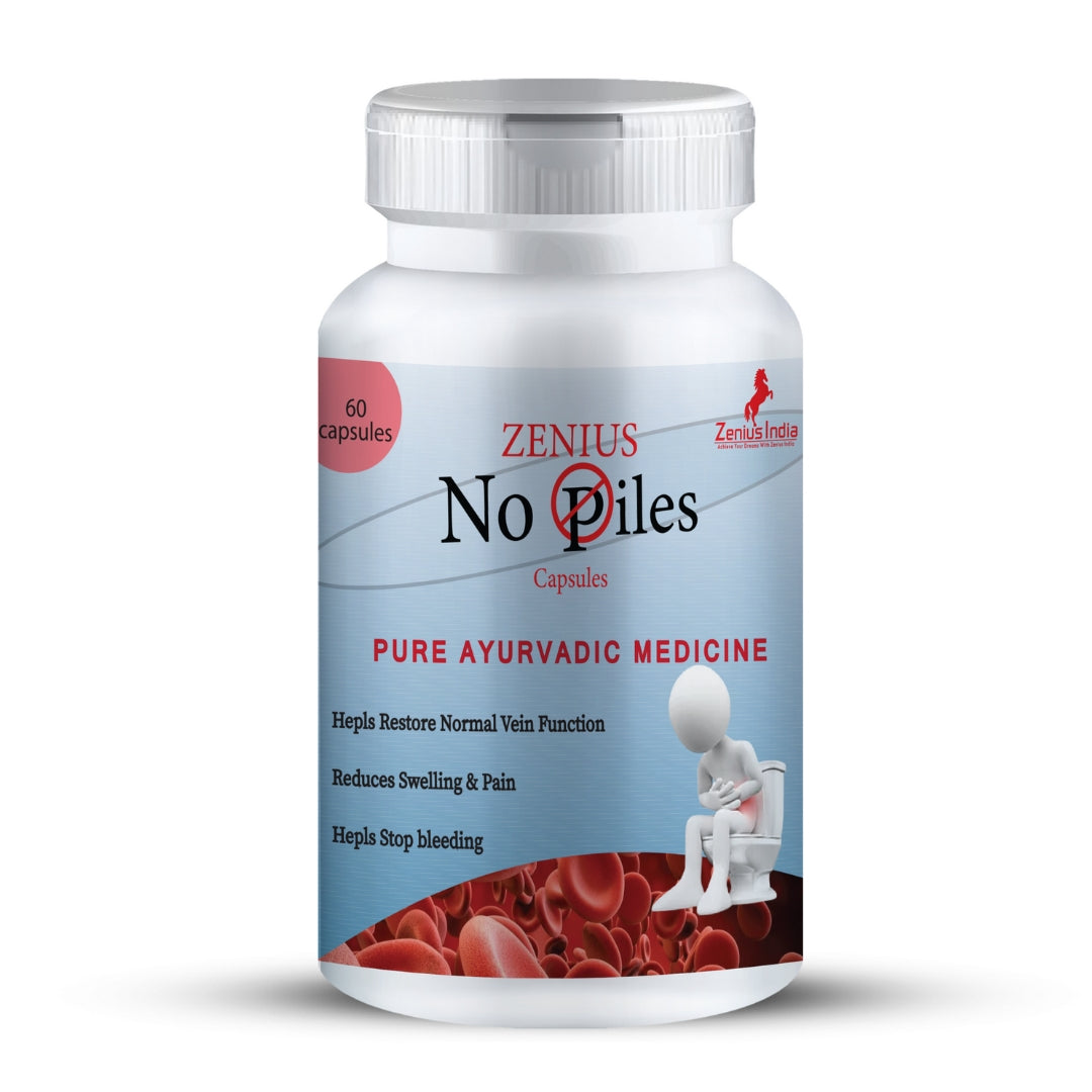 Zenius No Piles Capsule for Hemorrhoids and Piles Stop Medicine - Zenius India