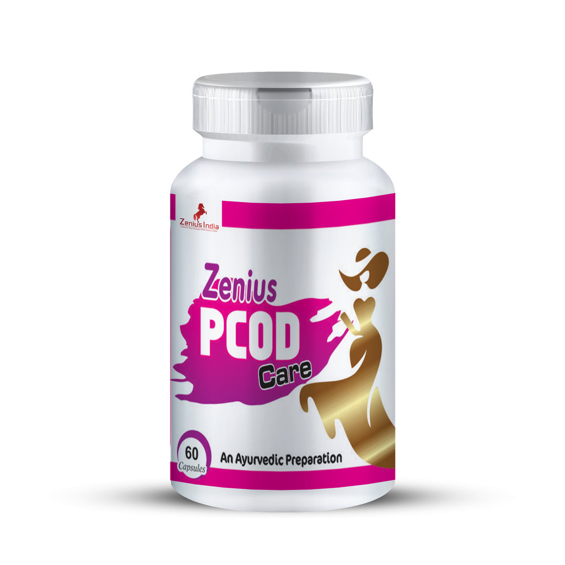 Zenius PCOD Care Capsule for Women's True Cycle for Timely - 60 Capsules - Zenius India