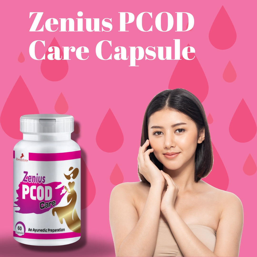 Zenius PCOD Care Capsule for Women's True Cycle for Timely - 60 Capsules - Zenius India