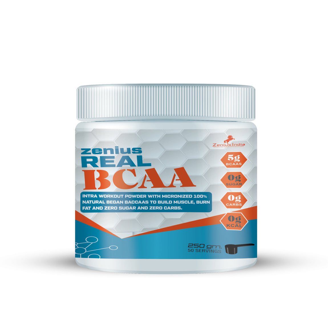 Zenius Real BCAA Supplements for Stamina booster supplements & Immunity booster supplements- 250G - Zenius India