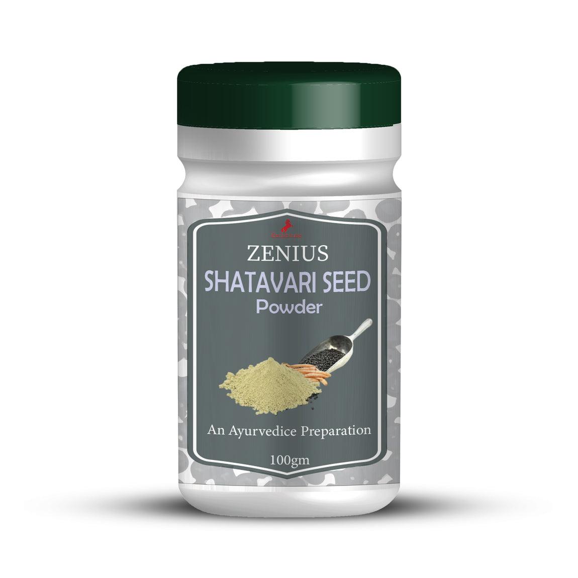 Zenius Shatavari seed Powder for strengthen the immune system - 100g - Zenius India