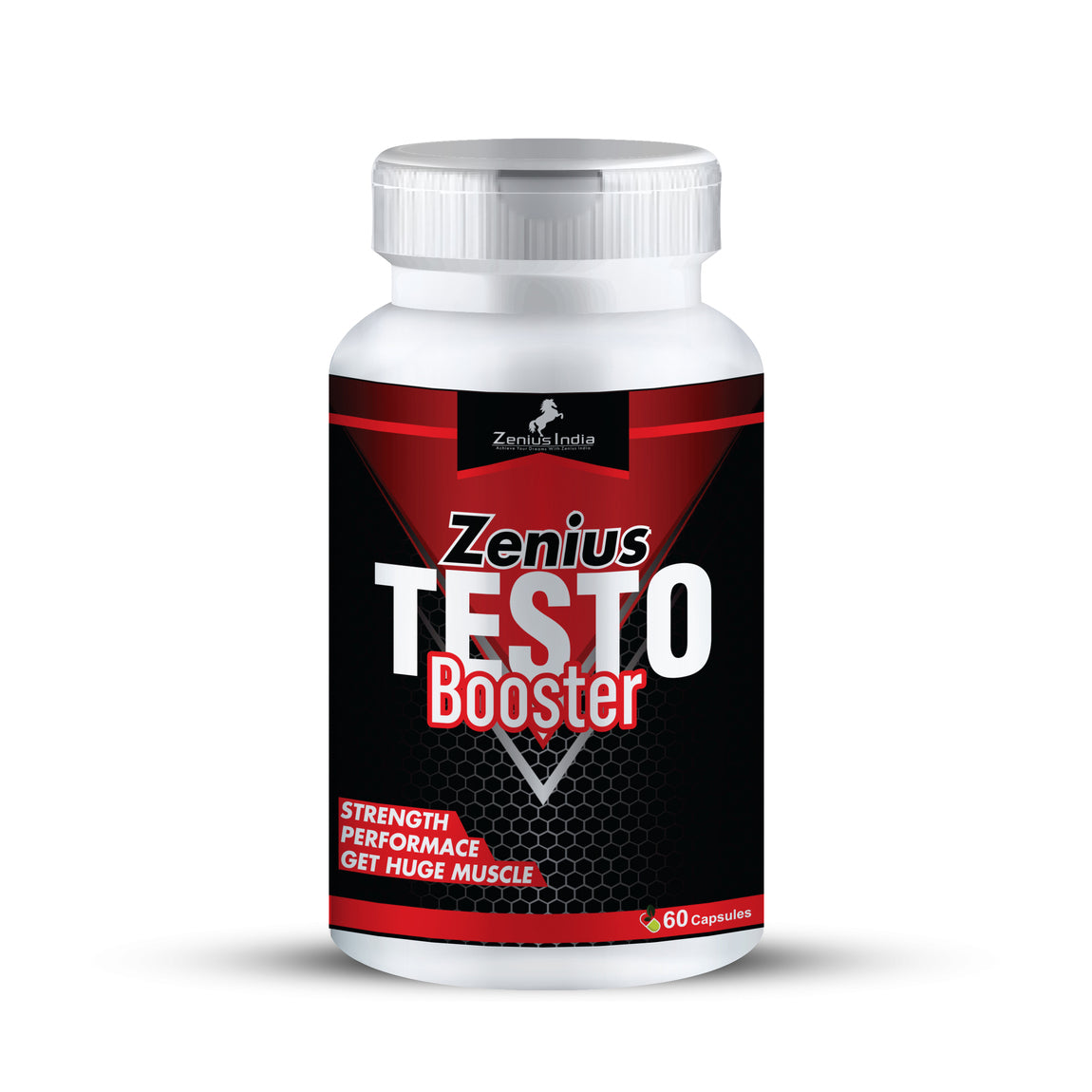 Zenius Testo Booster Capsule for stamina and testosterone booster supplements - 60 Capsules - Zenius India