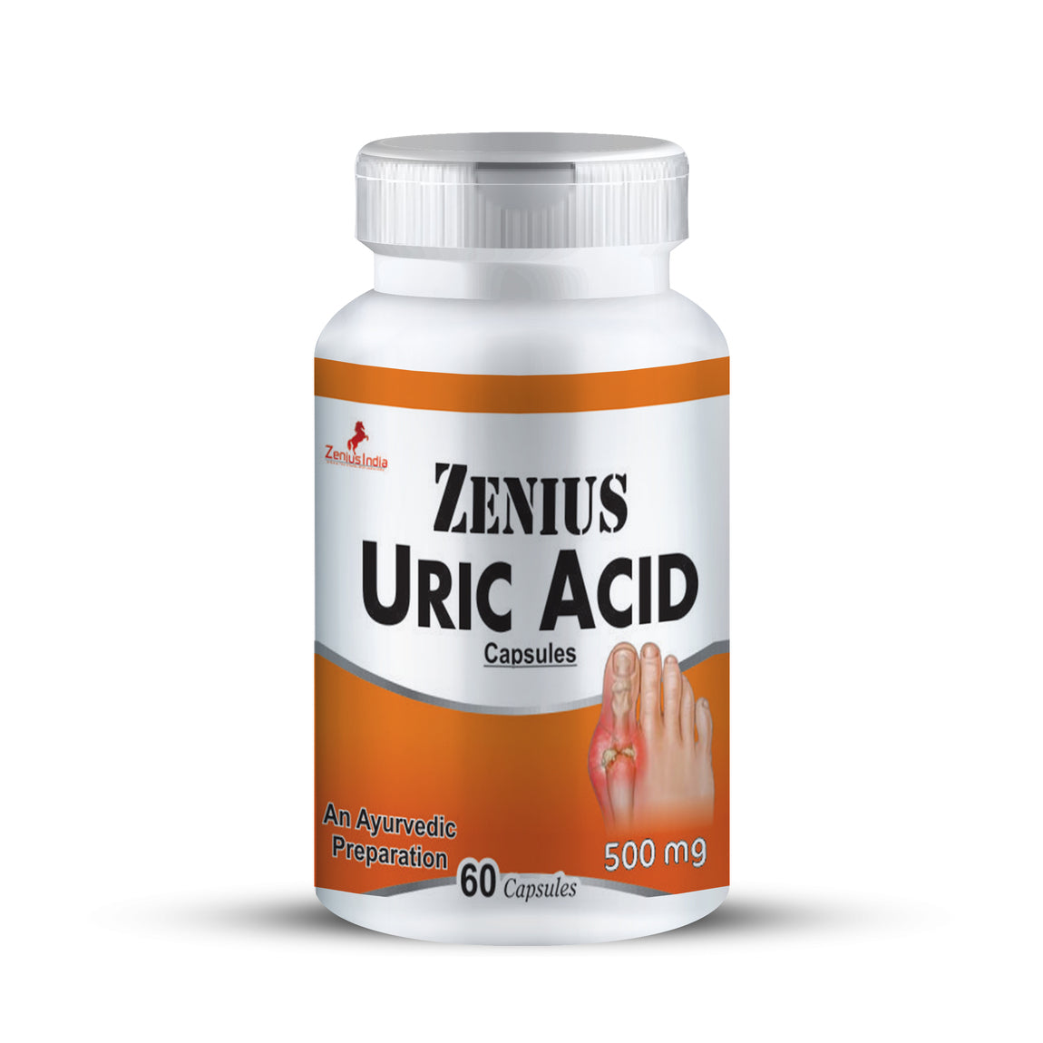 Zenius Uric Acid Care Capsule beneficial in uric acid level - 60 Capsules - Zenius India