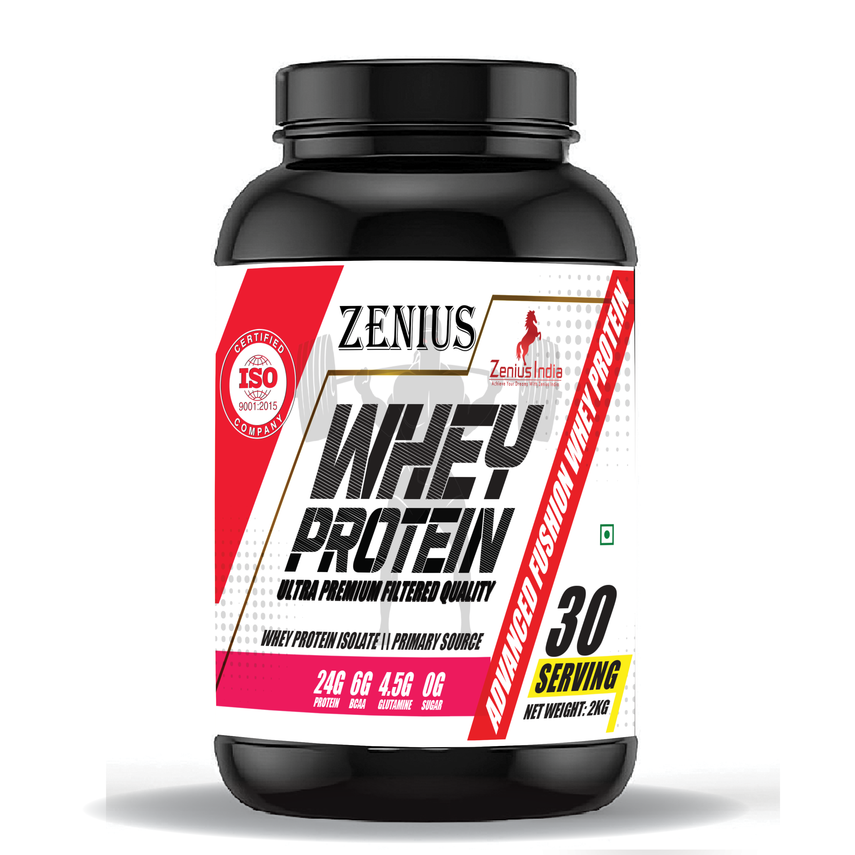 Zenius Whey Protein for Enhance Your Strength Training, Unmatched Results - 2Kg - Zenius India