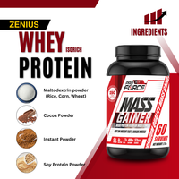 Zenius Mass Gainer Unlocking Maximum Muscle Growth Potential for Your Fitness Journey - 2.5kg - Zenius India