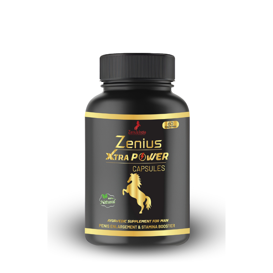 Zenius Xtra Power Capsule for Sensual Capsule for Men - 60 Capsules - Zenius India