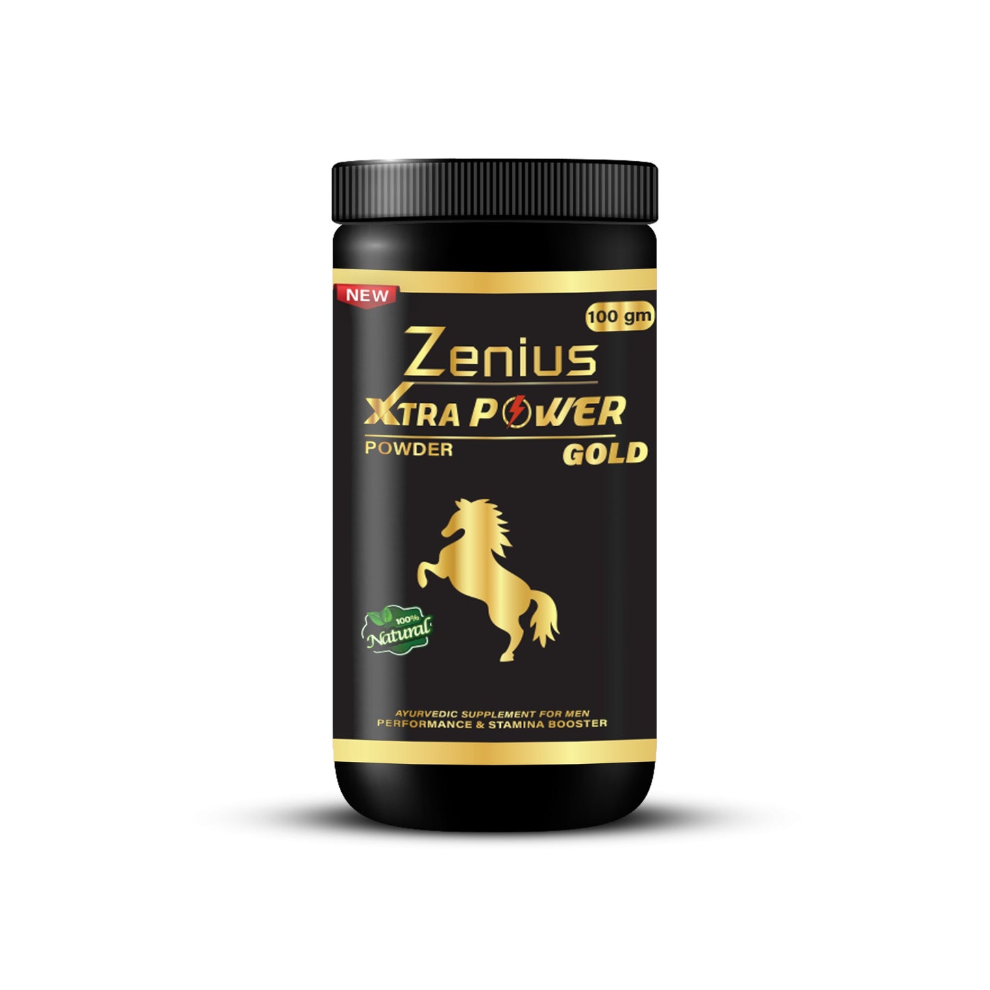 Zenius Xtra Power Gold Powder for Men Sensual Health Supplements-100G Powder - Zenius India