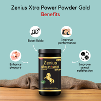 Zenius Xtra Power Gold Powder for Men Sensual Health Supplements-100G Powder - Zenius India