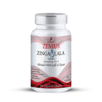 Zenius Zinga Lala Capsule for men with high power formula for Age 50-70yrs-30 Capsules - Zenius India