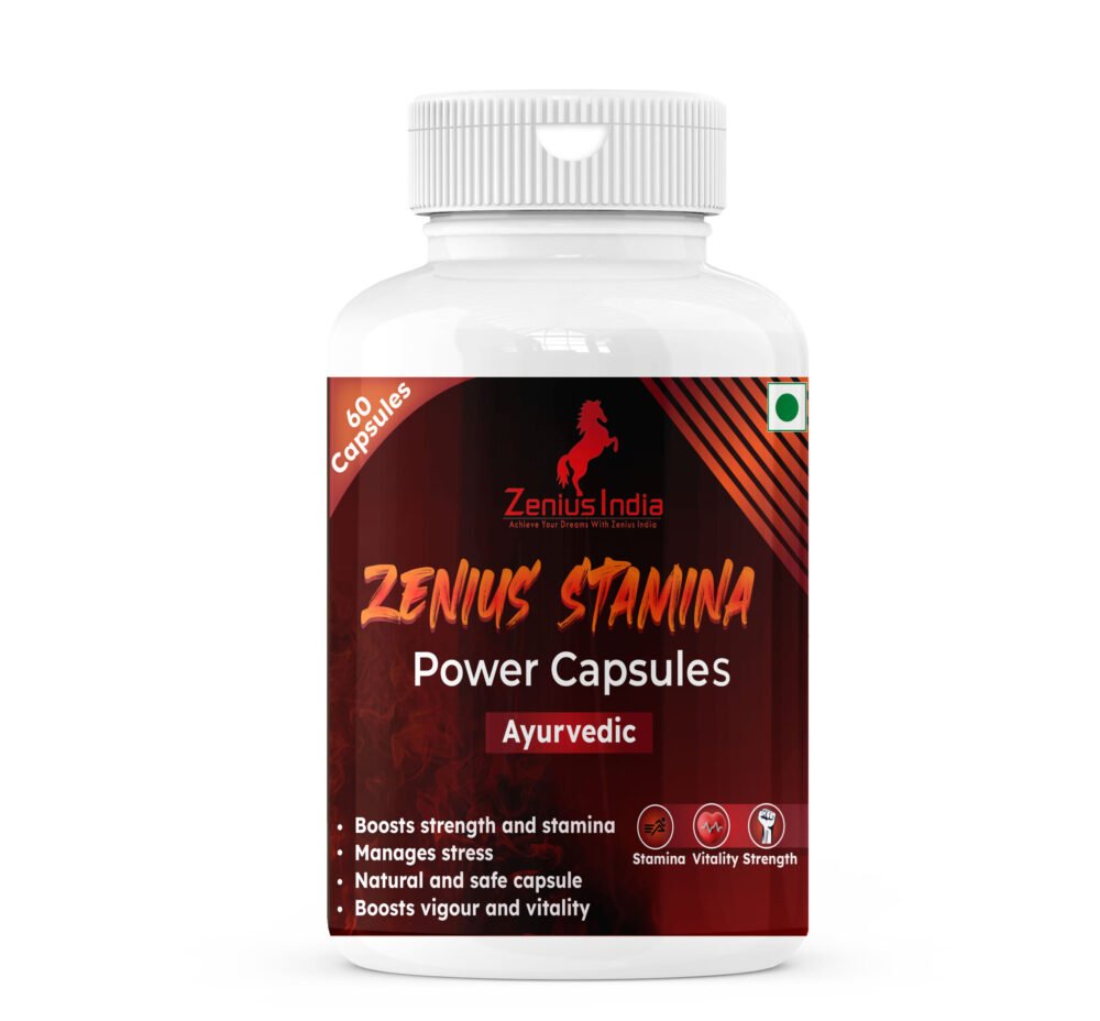 Zenius Stamina Power Capsule for Stamina Booster and Performance
