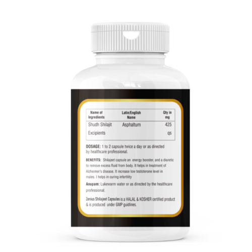 Zenius Shilajeet Capsule - Image 2