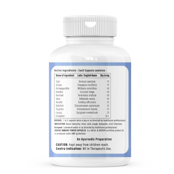 Zenius Immune Power Capsule for Immunity Booster Capsule - Image 2