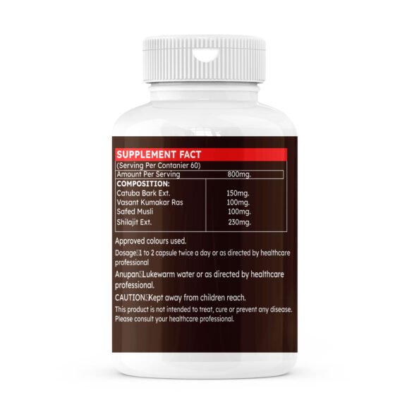 Zenius Stamina Power Capsule for Stamina Booster and Performance - Image 2