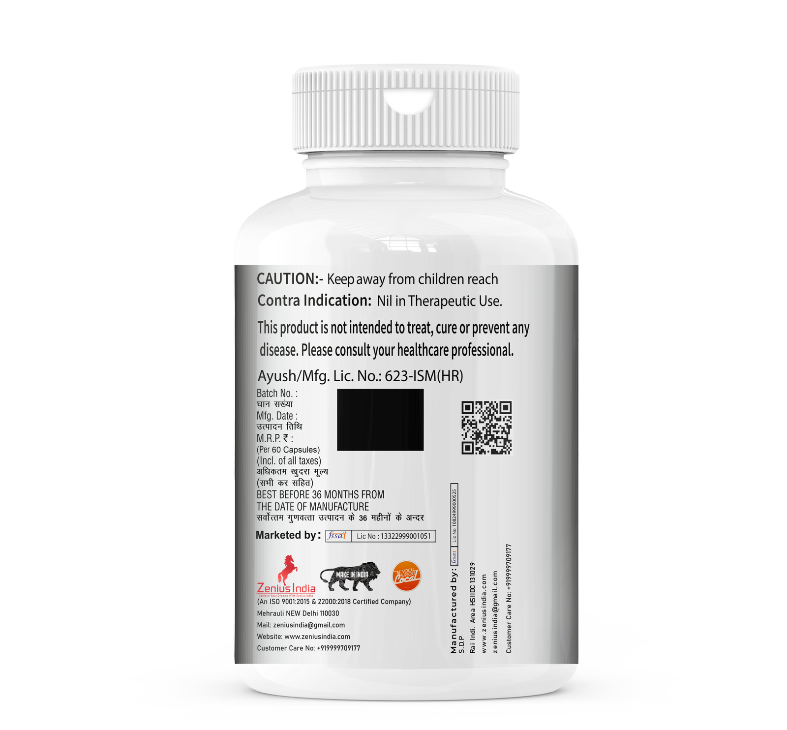 Zenius Shilajeet Power Capsule - Image 3