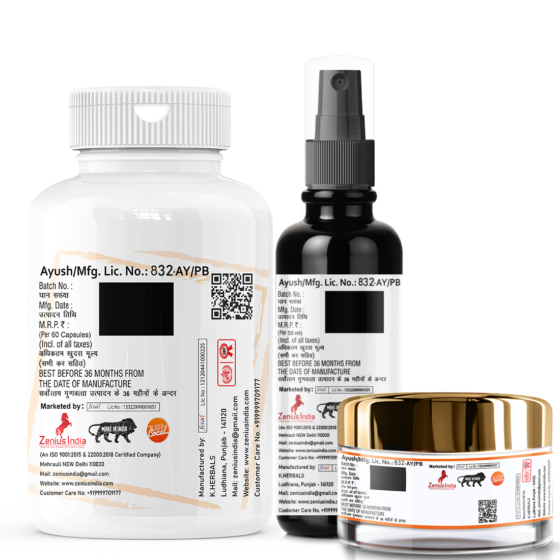 Zenius Stretch Mark Combo Kit for Stretch Mark Removal Medicine - Image 3