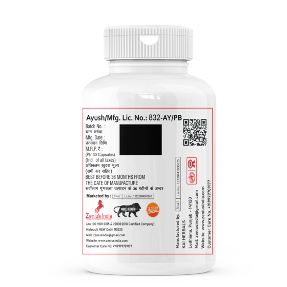 Zenius Zinga Lala Capsules | Ling Mota Lamba Capsule for 50 to 70 Age Group Men - Image 3