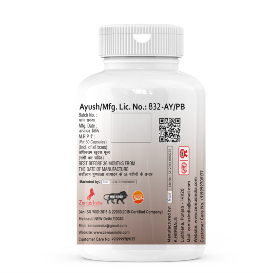 Zenius Flaxseed Oil Capsules | Flax Seeds for Hair Growth - Image 3