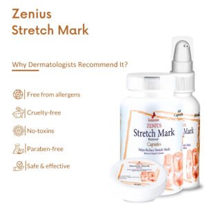 Zenius Stretch Mark Combo Kit for Stretch Mark Removal Medicine - Image 4