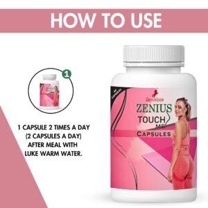 Zenius Touch Me Capsule for Hip Growth Capsule, Buttock Enhancement Capsules - Image 4