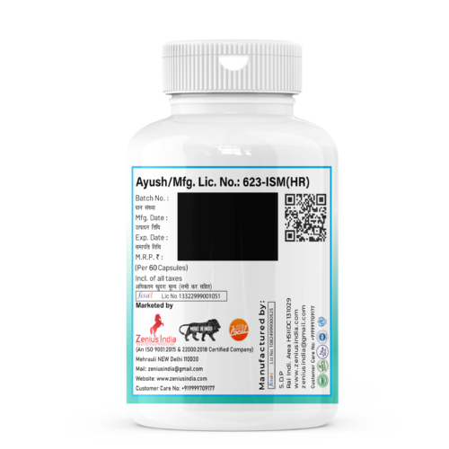 Zenius Beauty Capsule Beneficial Hair Growth, Healthy Skin, Nails Whitening (60 Capsules) - Image 3