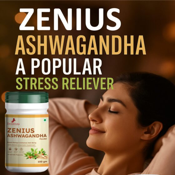 Zenius Ashwagandha Powder for Immunity Booster,Reduces Stress & Anexity in Men & Women - Image 2
