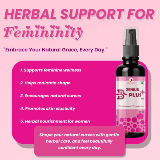 Zenius B Plus Oil for Helps to Impove Breast Size Naturally - Image 2