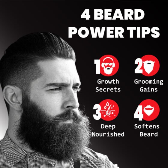Zenius Beard Oil for Men Beard Hair Growth - Image 3