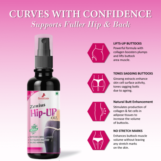 Zenius Hip up Oil - Image 2