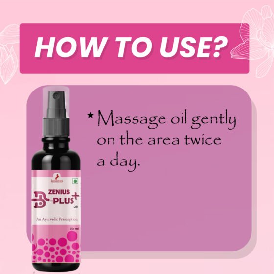 Zenius B Plus Oil for Helps to Impove Breast Size Naturally - Image 4