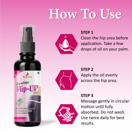 Zenius Hip up Oil - Image 4