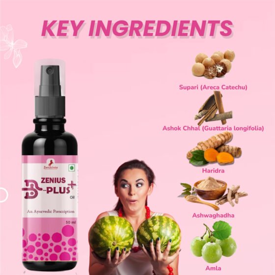 Zenius B Plus Oil for Helps to Impove Breast Size Naturally - Image 3