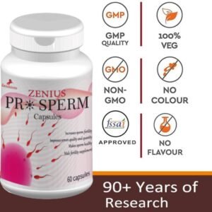 Zenius Pro Sperm Capsules for Sperm Count Increase Medicine - Image 4