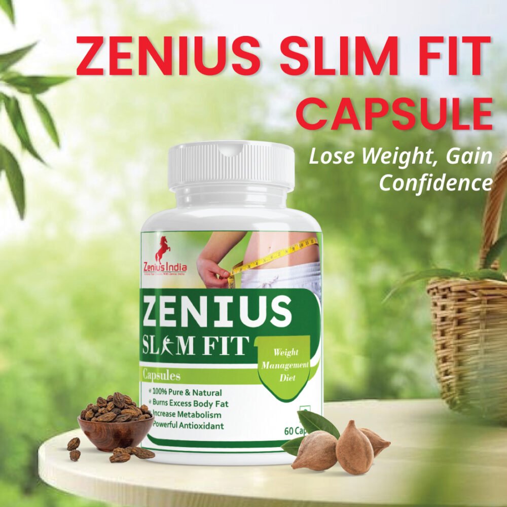 Zenius Slimfit 365 Capsules for Weight Loss, Fat Burner Supplement