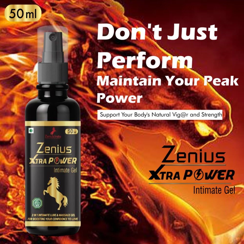 Zenius Xtra Power Gel – Natural Booster for Men's Health